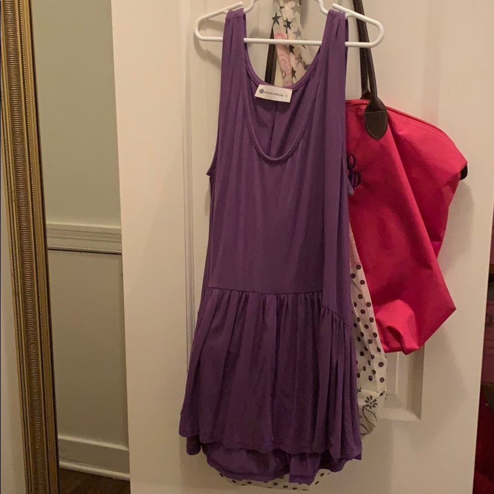 Super cute TCU purple tank